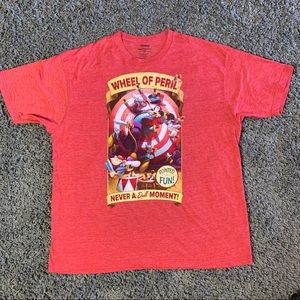 Disney XXL T-shirt Wheel of Peril.